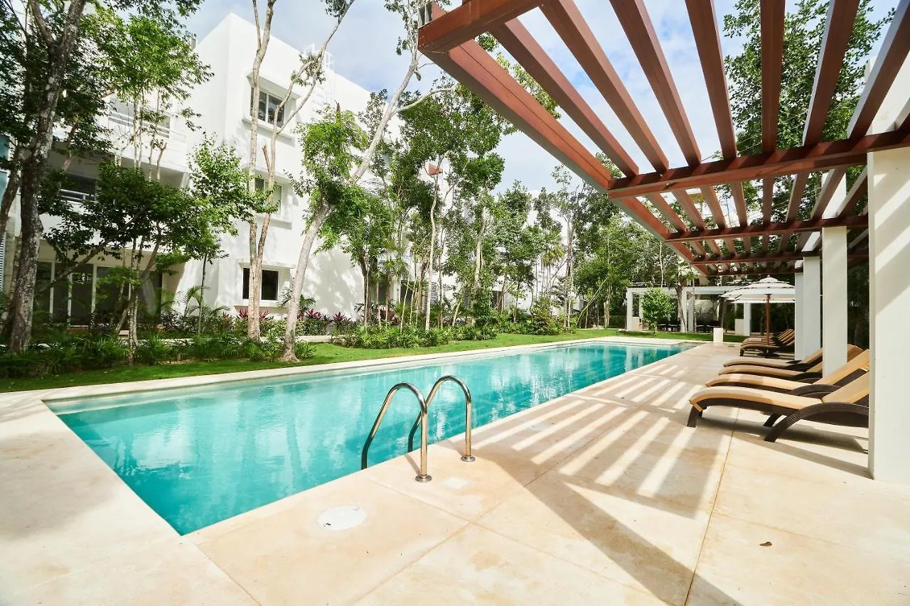 Premium Apartment With Pools, Gym, Yoga Deck & Bbq Grill In Gated Condominium Tulum